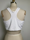 Nike White Sports Bra, 2X