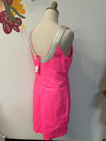 New Lilly Pulitzer Valli Aura Pink Shift Dress, 8