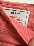 Gap High Rise Stride Ankle 27" Inseam Jeans, 6