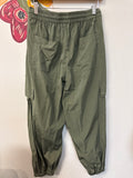 Free People Green 27" Inseam Pants, S
