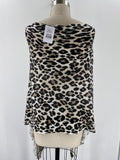 Chico's Animal Print Poncho Cardigan, One Size