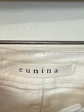 Eunina White Denim Shorts, M