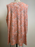 Belle Kim Gravel Pink Top, 3X