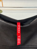 Spanx Black Shiny Leggings, L