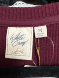 New White Crow Garnet Sweater Top, M