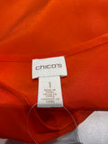 Chico's Orange Top, M