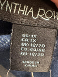 Cynthia Rowley Denim Dress, 1X