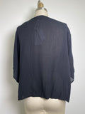 New Chelsea & Theodore Black Top, L