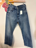 Moussy Vintage Button Fly 100% Cotton 31" Inseam Jeans, 31 (12) (retail $395)