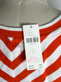 New Maeve Anthropologie Orange Top, L