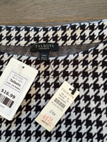 New Talbots Houndstooth Top, 2X Petite