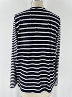 TanJay Black Stripe Jacket, M