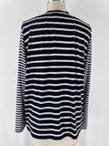 TanJay Black Stripe Jacket, M