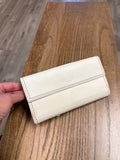 Coach Cream Turnlock Wallet