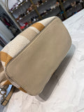 Kate Landry Tan/Gold Crossbody Bag, 15"x12"
