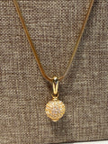 Gold Necklace, 28"