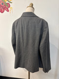 Talbots Gray Wool Blend Blazer Jacket, 16W