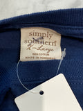 Simply Southern Blue Tee, XL