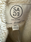 Sage Plaid Jacket, M