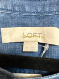 Loft Chambray Dress, M
