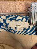 Loft Blue Skirt, 6