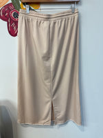 New Kate Kasin Drawstring Skirt, L