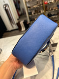 New Karl Lagerfeld Blue Crossbody Bag, 7"x5.5"