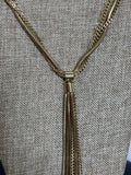 Gold Necklace, 26"-28"