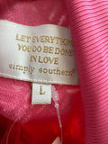 Simply Southern Pink Top, L