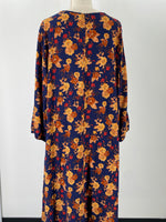 Bloomchic Navy Print Dress, 22/24