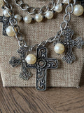 Silver Cross Necklace