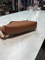Anne Klein Brown Crossbody Bag, 9.5"x6"