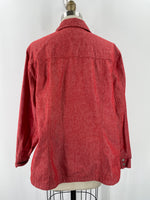 Evan Picone Red Jacket, 18W