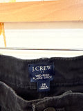 J. Crew Black Flare Crop 25" Inseam Jeans, 28 (6)
