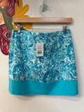 Michael Kors Blue Skirt, 10 Petite