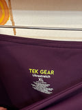 Tek Gear Purple Pocket Leggings, XL