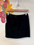 Banana Republic Black Velvet Skirt, 4