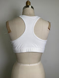 Nike White Sports Bra, XL
