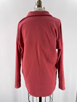Mondetta Pink Snap Front Pocket Jacket, M
