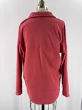 Mondetta Pink Snap Front Pocket Jacket, M