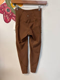 Old Navy Brown Powersoft 25" Inseam Leggings, XS