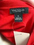 Ann Taylor Red Sweater, XL