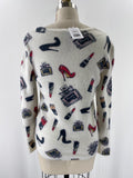 Tricotto White Sweater, M
