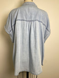 Westbound Chambray Top, 1X