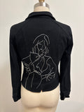 White House Black Market Black Jacket, 4