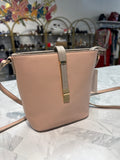 Madison West Pink Crossbody Bag, 7.5"x8.5"