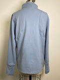New Danskin Blue Winter Tech Half Zip Pullover, XL