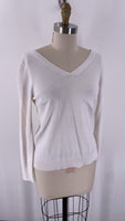Loft White Sweater, M