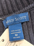 Karen Scott Navy Sweater, M