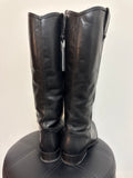 Frye Retail $318 Black Leather Melissa Button Boots, 7.5